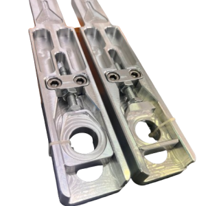 Billet Swingarm Extensions Silver for YAMAHA TDM 900 2002-2011 extra long